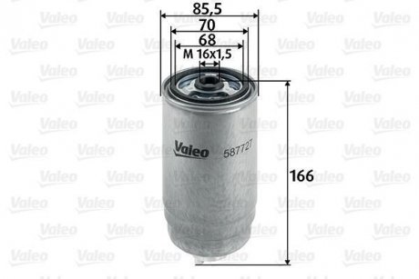 Фільтр палива Valeo 587727