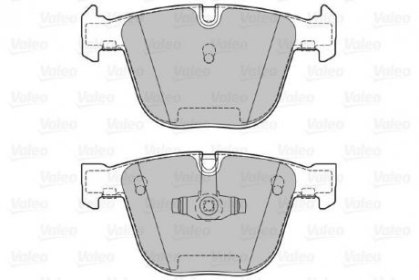 Дисковые тормозные колодки Valeo 601127