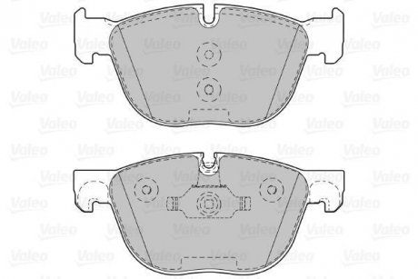 Дискові гальмівні колодки Valeo 601130