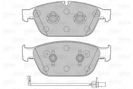 Тормозные колодки.) Valeo 601282