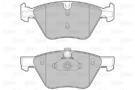 Тормозные колодки.) Valeo 601283