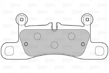 Тормозные колодки.) Valeo 601387