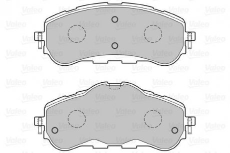 Гальмівні колодки (набір) Valeo 601394 (фото 1)