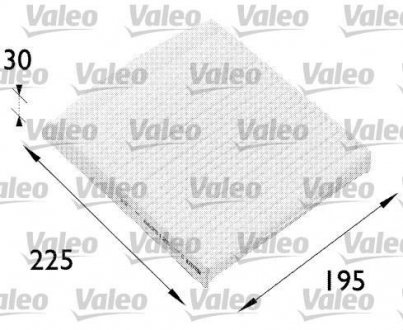 Фільтр повітря (салону) Valeo 698512 (фото 1)