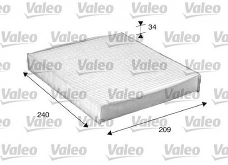 Фільтр повітря (салону) Valeo 698882