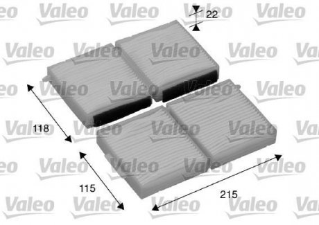 Фильтр воздуха (салона) Valeo 698891