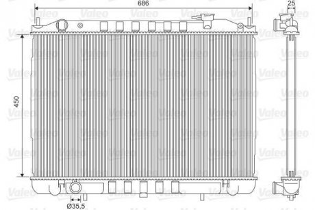 Теплообмінник Valeo 701611 (фото 1)