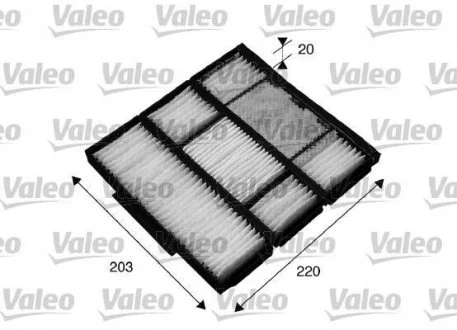 Фільтр повітря (салону) Valeo 715565