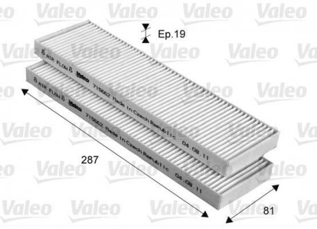 Фильтр воздуха (салона) Valeo 715662