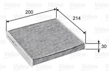 FILTR PYгK KAB W╩GLOWY FORD TRANSIT 2,2TDCI-3,2TDCI 06- Valeo 715747