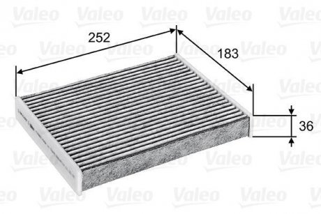 Фільтр Valeo 715802 (фото 1)