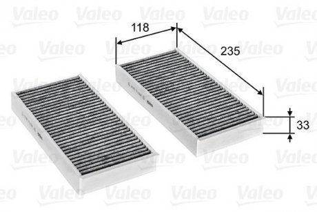 Фільтр салону Valeo 715811