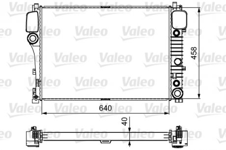 Радиатор Valeo 735299 (фото 1)