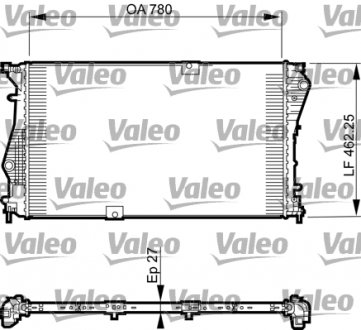 Радиатор, охлаждение двигателя Valeo 735599 (фото 1)