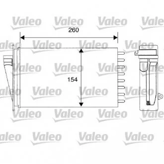 Радиатор отопителя Valeo 812194