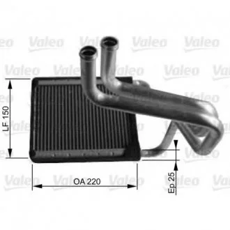 Радиатор отопителя Valeo 812430