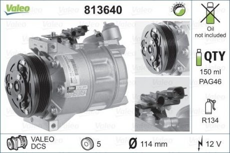 Компрессор Valeo 813640