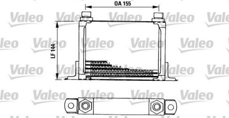 Радиатор смазки Valeo 816666