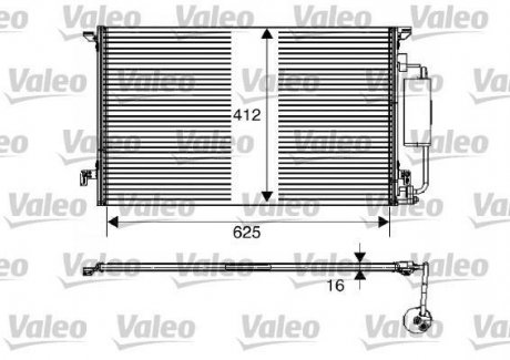 Конденсер Valeo 817712