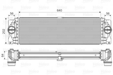 Інтеркулер Valeo 818341