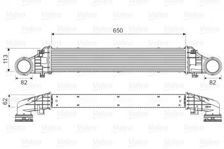 Інтеркулер Valeo 818587