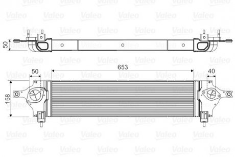 Intercooler.. Valeo 818589 (фото 1)