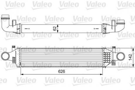 Intercooler.. Valeo 818623 (фото 1)