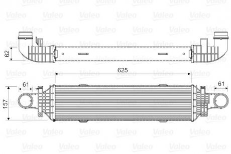 Інтеркуллер Valeo 818631 (фото 1)