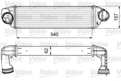 Інтеркулер Valeo 818642