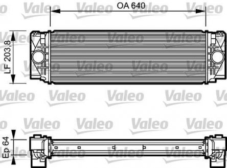 Інтеркулер Valeo 818732