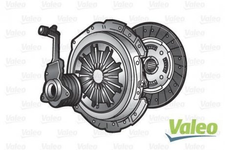 К-кт зчеплення (кошик+диск+підшипник)254mm 21зуб Ducato 2.3D 06- Valeo 834037