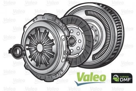 Зчеплення, маховик і підшипник Valeo 837019