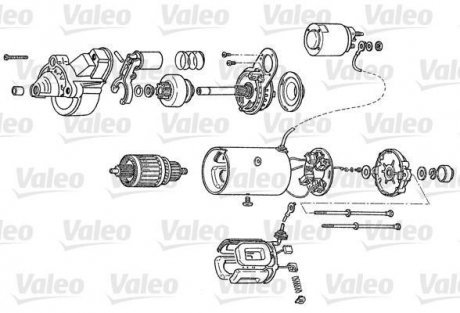 Стартер Valeo D7R37 (фото 1)