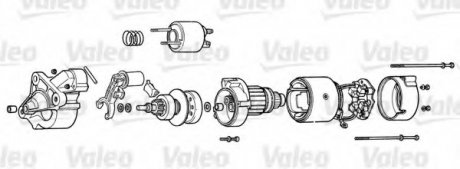 Стартер Valeo D9R99