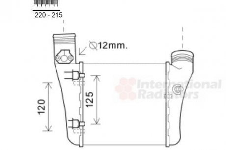 Теплообмінник Van Wezel 03004333