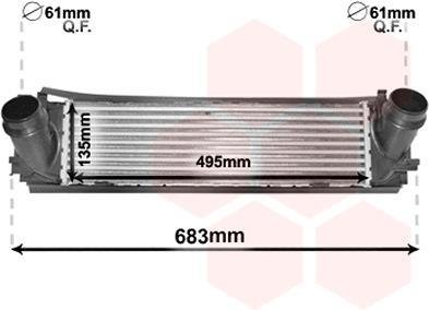 Теплообмінник Van Wezel 06004466