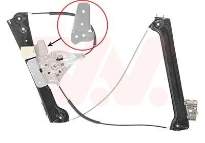 Window Regulator Van Wezel 0660263