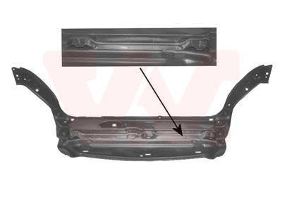 Облицовка передка Van Wezel 0904665