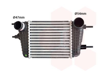 Фото intercooler, charger Van Wezel 13014716 Intercooler, charger Van Wezel 13014716