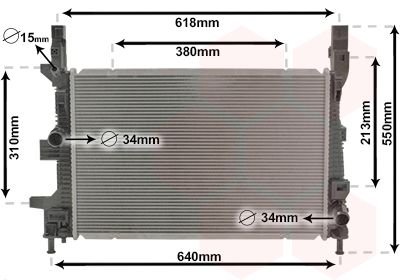 Heat Exchanger Van Wezel 18012710