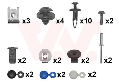 Assembly Kit Van Wezel 1808794