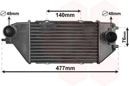 Теплообмінник Van Wezel 25014701
