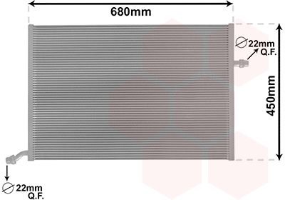 Heat Exchanger Van Wezel 30002712 (фото 1)