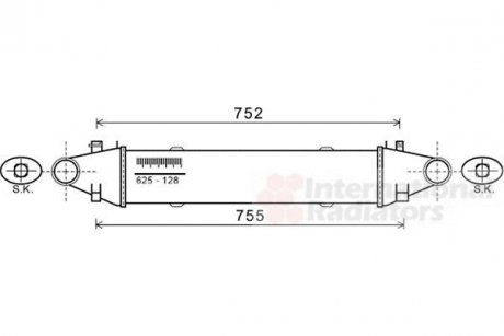 Теплообмінник Van Wezel 30004556