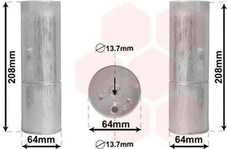 Осушувач кондиціонера Van Wezel 3000D053