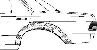 Боковина Van Wezel 3010147