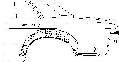 Боковина Van Wezel 3024147