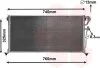 Радиатор кондиционера Van Wezel 32005220 (фото 2)