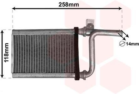 Теплообмінник Van Wezel 32006254