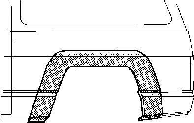 Боковина Van Wezel 3240145